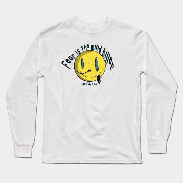 Dune Smiley Long Sleeve T-Shirt by RCM Art Co. 